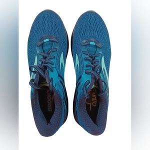 Brooks Women's Adrenaline GTS 18 Size 9.5 Blue with Green Accents